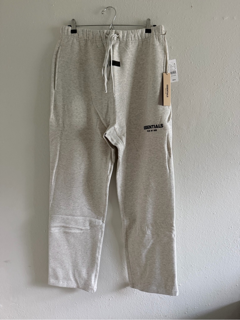 Fear of God Essentials 'Light Oatmeal' Sweatpants